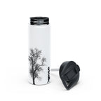 Arbtalk Tree Silhouette Stainless Steel Insulated Water Bottle