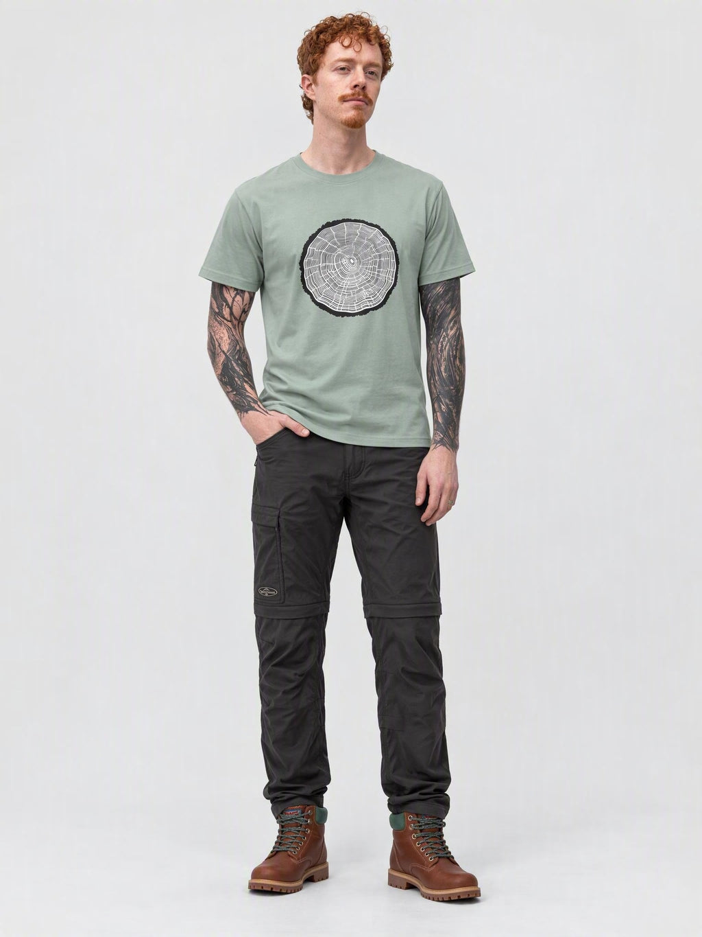 Tree Rings Organic Cotton T-Shirt