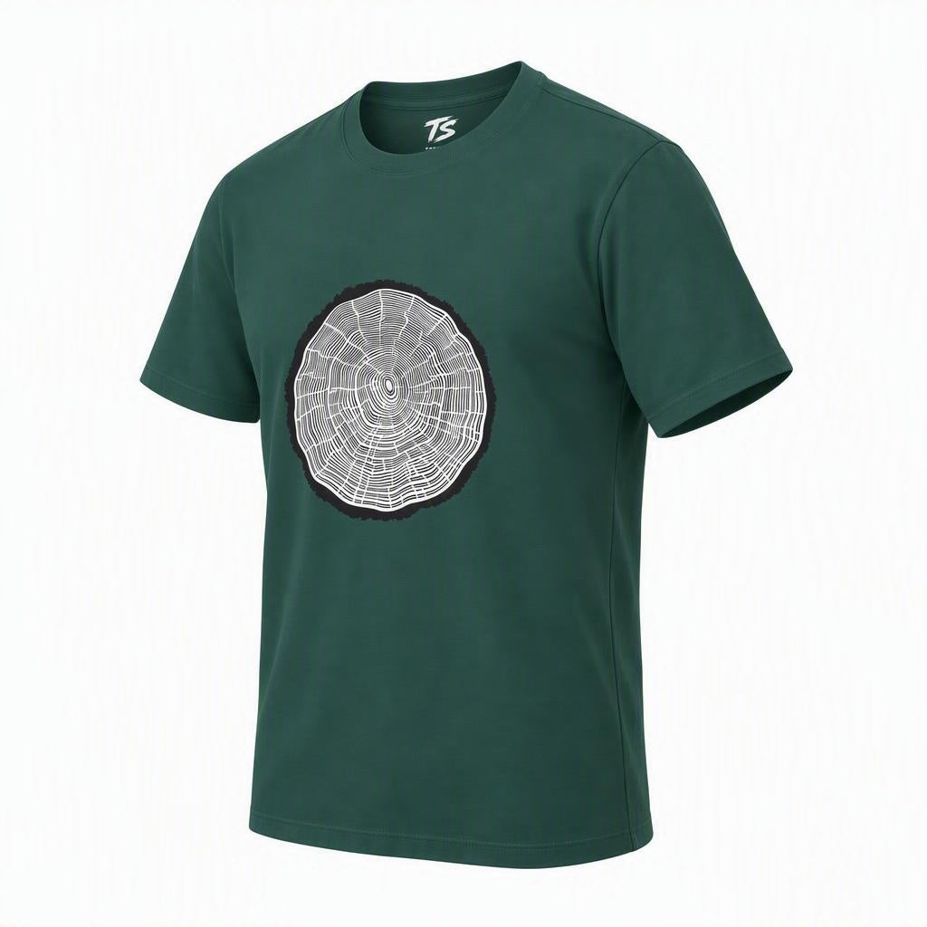 Tree Rings Organic Cotton T-Shirt