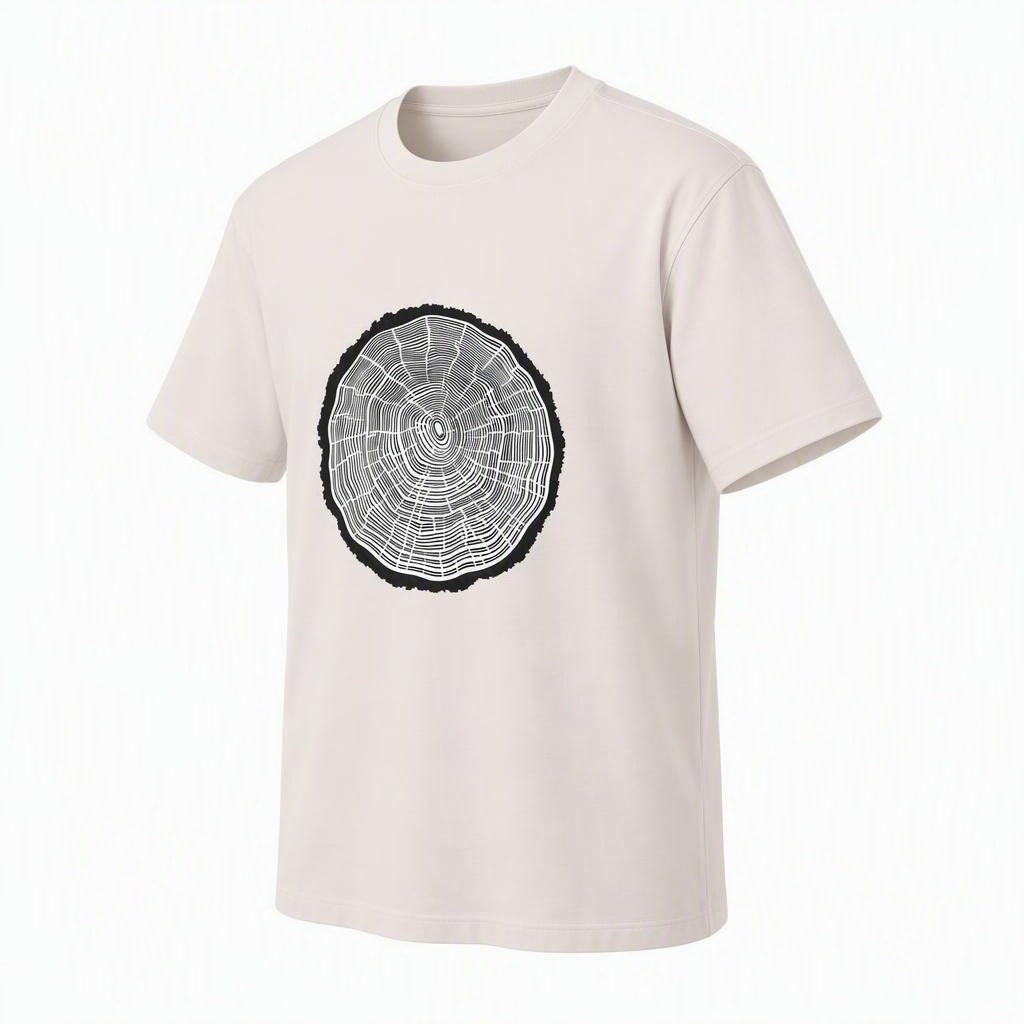 Tree Rings Organic Cotton T-Shirt