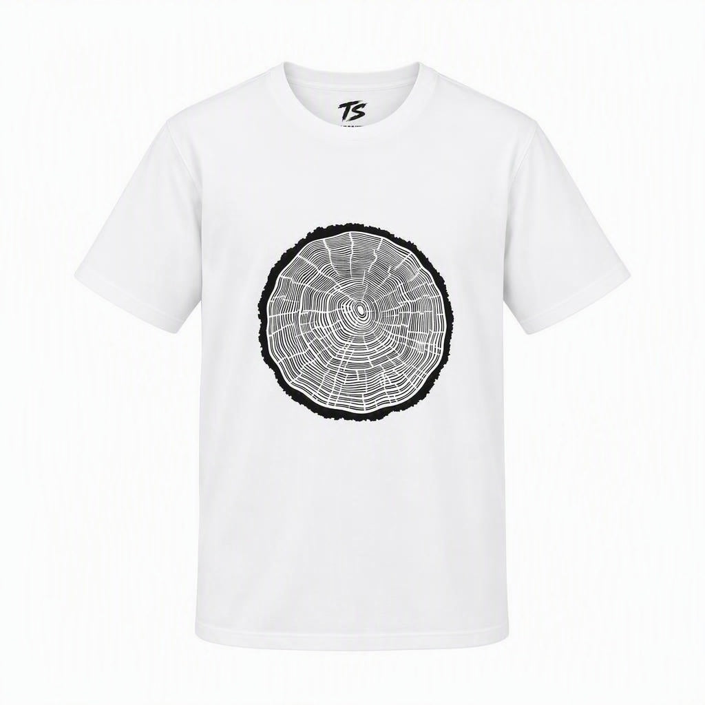 Tree Rings Organic Cotton T-Shirt