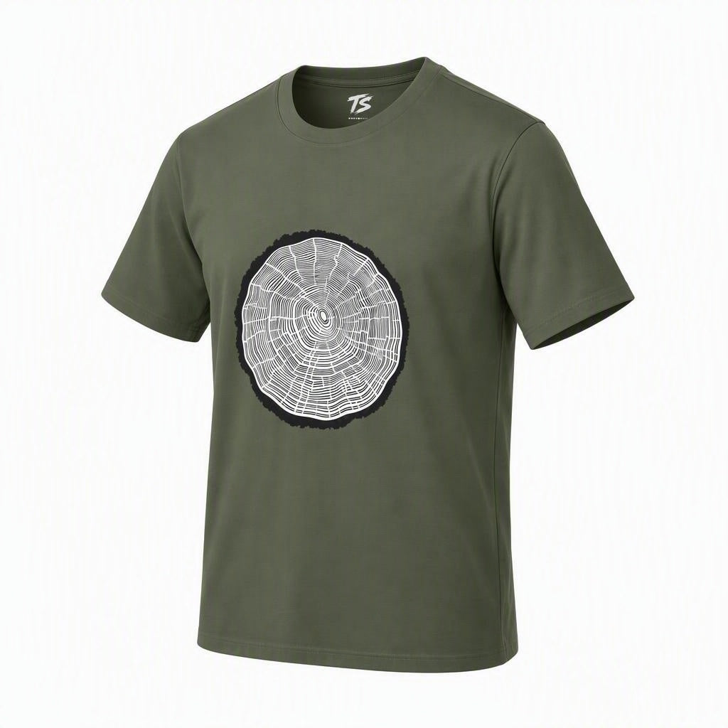 Tree Rings Organic Cotton T-Shirt