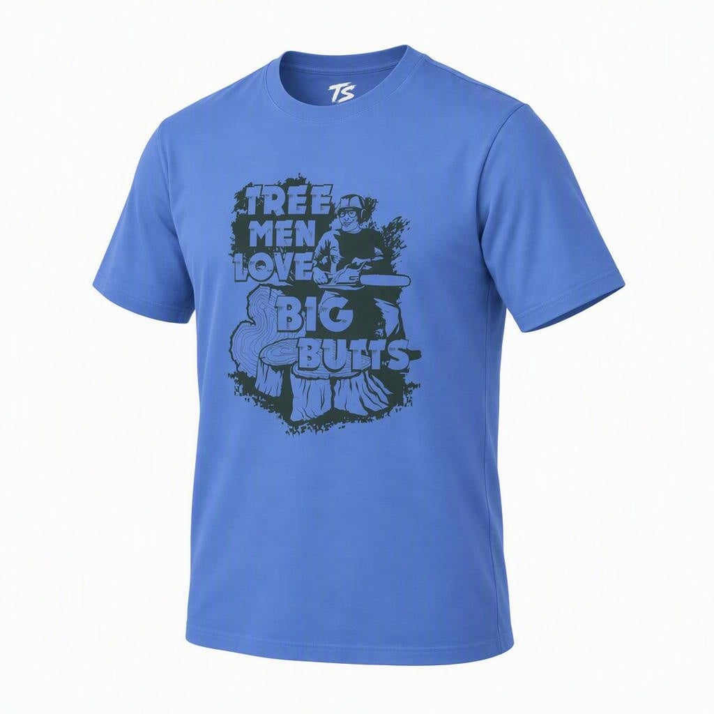 Tree Men Love Big Butts Organic Cotton T-Shirt