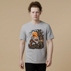 Halloween Haunted Tree Slayer Organic Cotton T-Shirt - Medium Fit