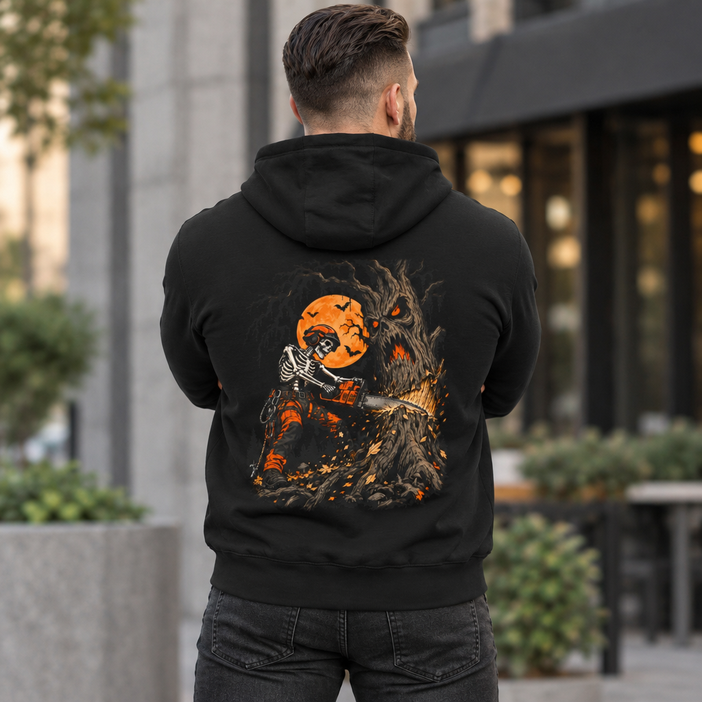 Halloween Haunted Tree Slayer Hoodie